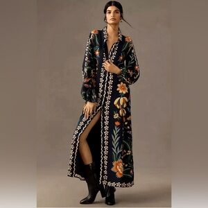 Farm Rio Button down Maxi Dress NWT Sz XS P